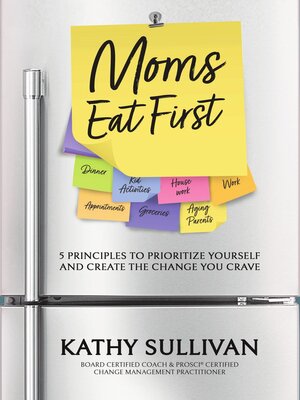 cover image of MOMS EAT FIRST